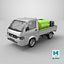 Truck Suzuki Carry with Fire Tank and Pump 3D