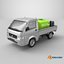 Truck Suzuki Carry with Fire Tank and Pump 3D
