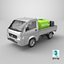Truck Suzuki Carry with Fire Tank and Pump 3D