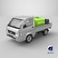 Truck Suzuki Carry with Fire Tank and Pump 3D