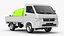 Truck Suzuki Carry with Fire Tank and Pump 3D