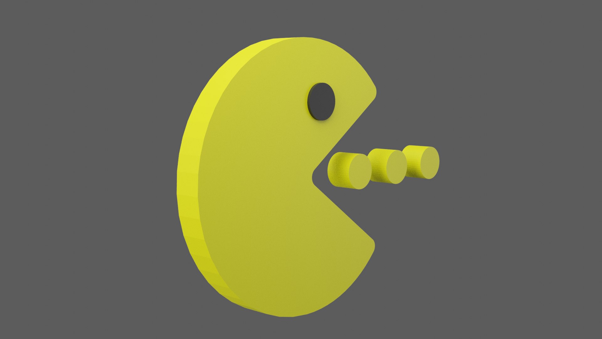 Pacman 3D https://p.turbosquid.com/ts-thumb/IB/RpYy4X/dI/4/png/1679521055/1920x1080/fit_q87/8a76b7f07d25ff1db779d025bdb4853d65a9443a/4.jpg