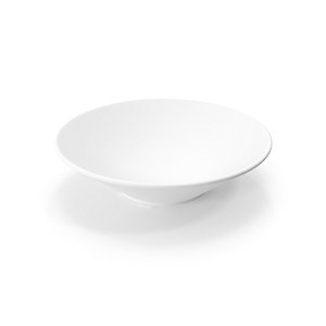 3D Deep White Plate model