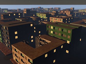 city buliding 3D model