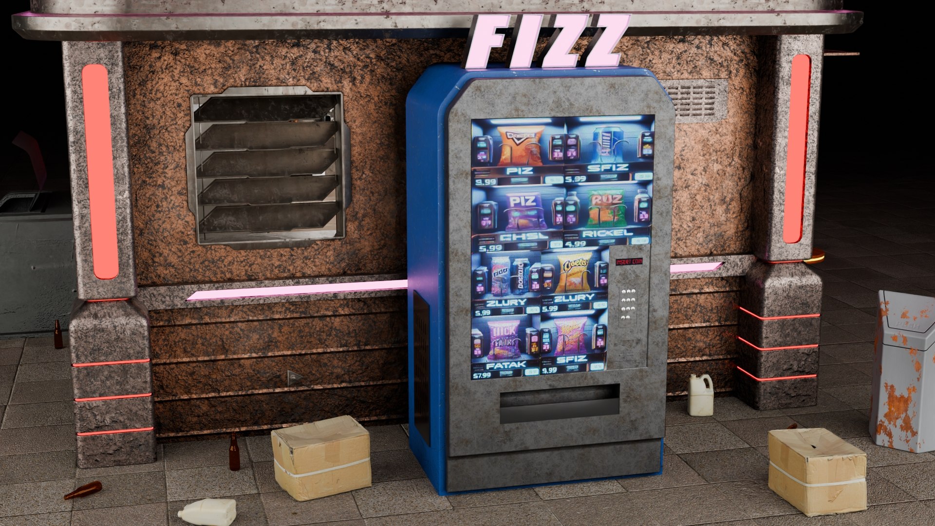 3D model Cyberpunk Kiosk https://p.turbosquid.com/ts-thumb/IB/X95zcg/sa/kiosk8/jpg/1739044502/1920x1080/fit_q87/68f0293dbae1eca027cbd6c3ed7028d046f4d54a/kiosk8.jpg