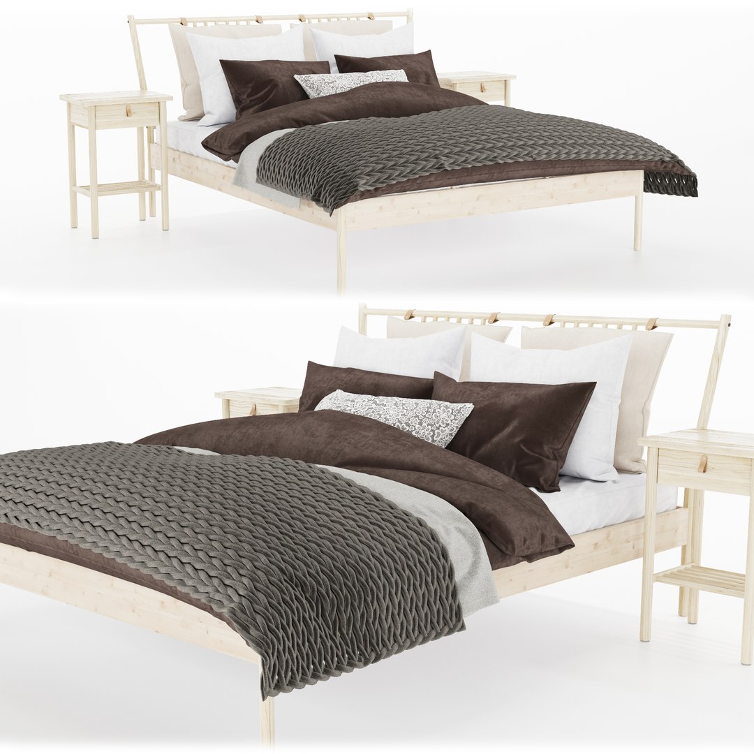 Ikea Bjorksnas 3D 모델 TurboSquid 1906534