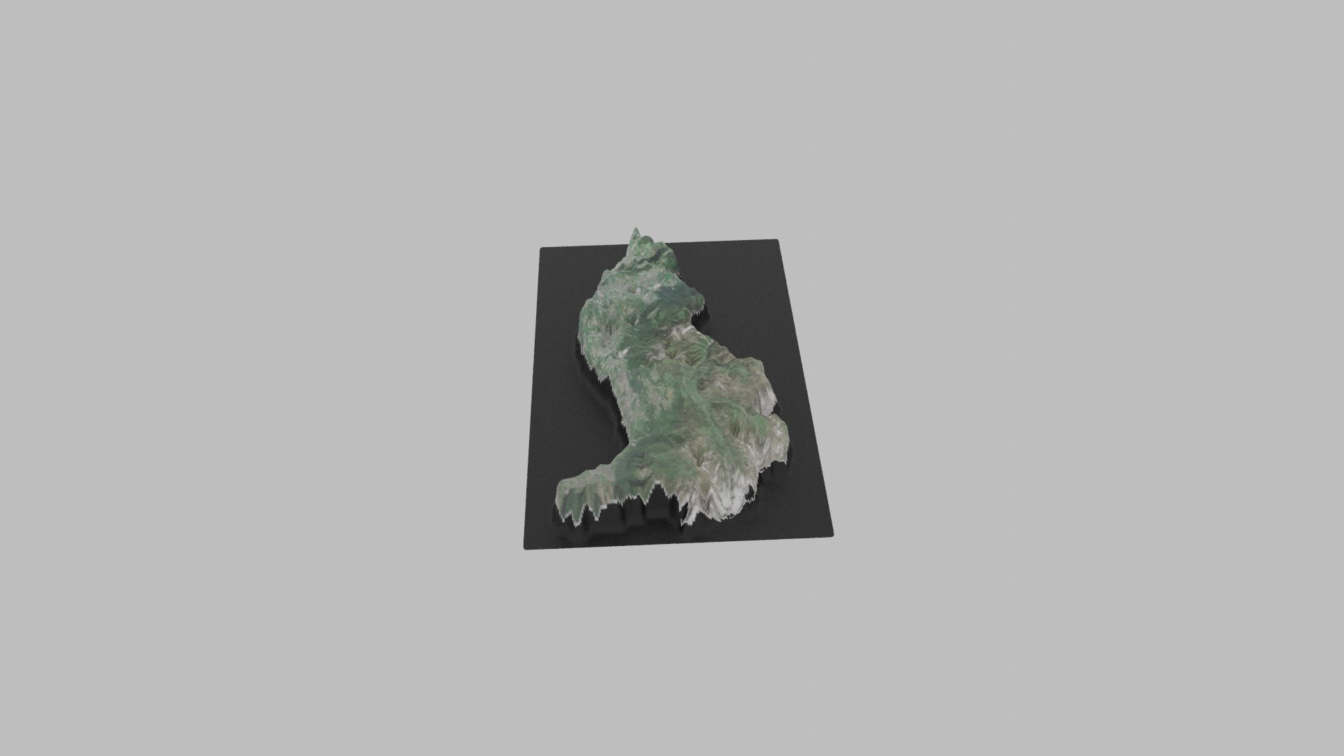 Liechtenstein Map Country 3D Model - TurboSquid 2076237
