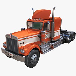 3D Kenworth W900 custom