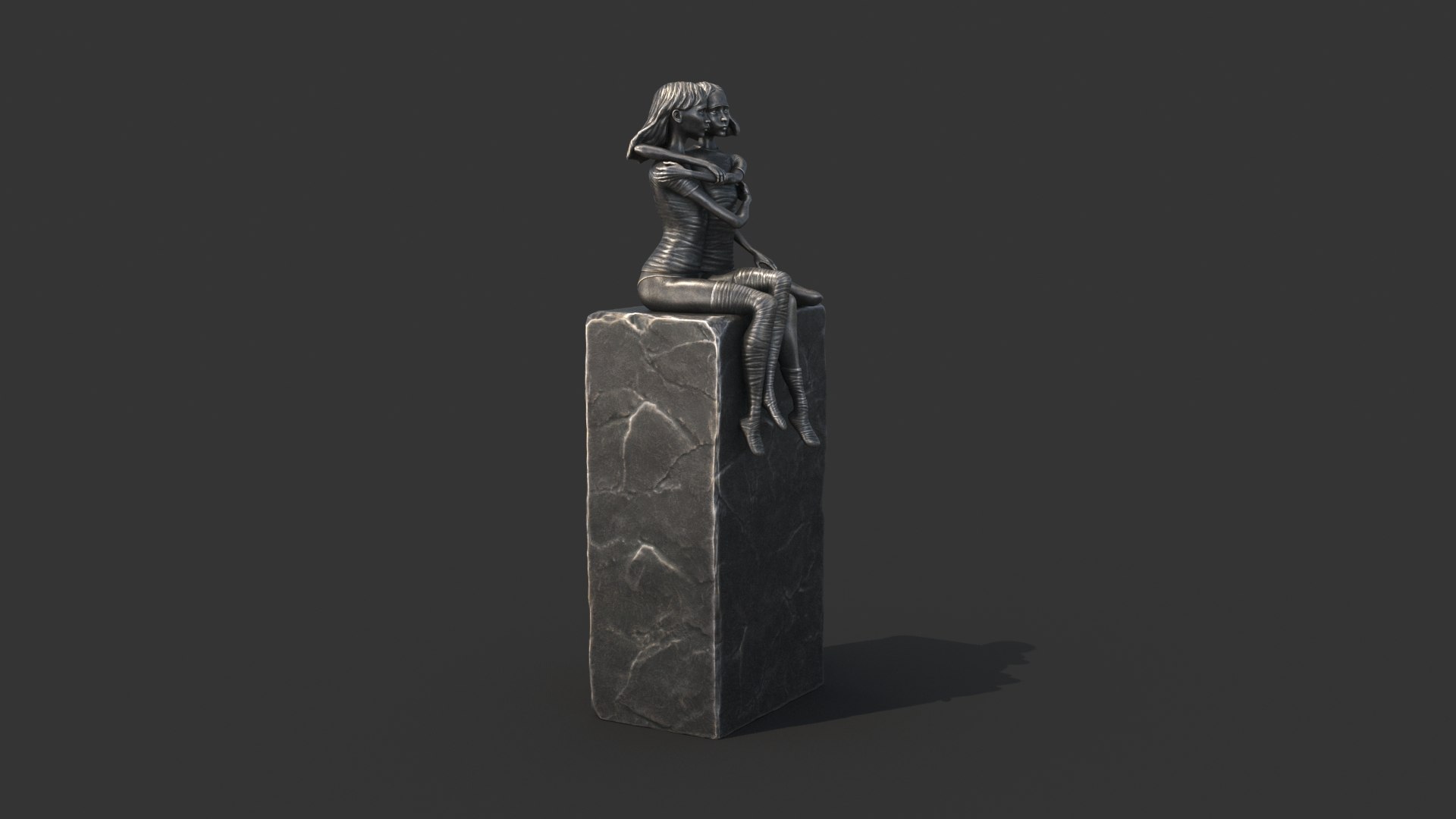 3D Model Sculpture Figure - TurboSquid 1961833
