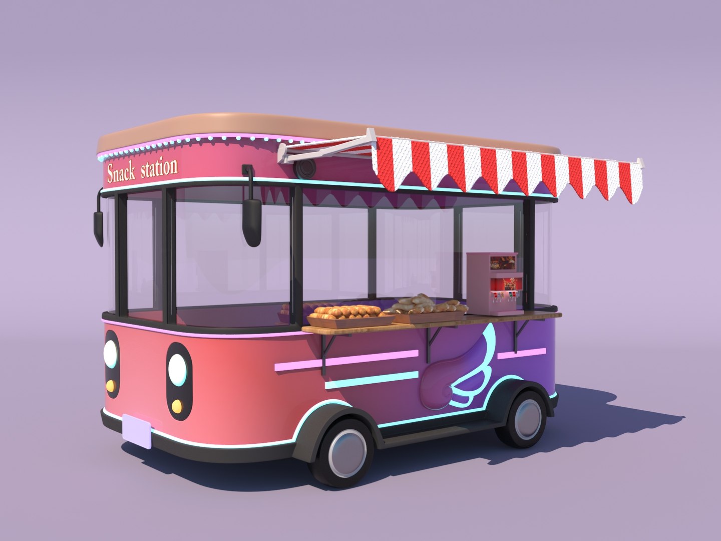 3D model Food truck - TurboSquid 1775059