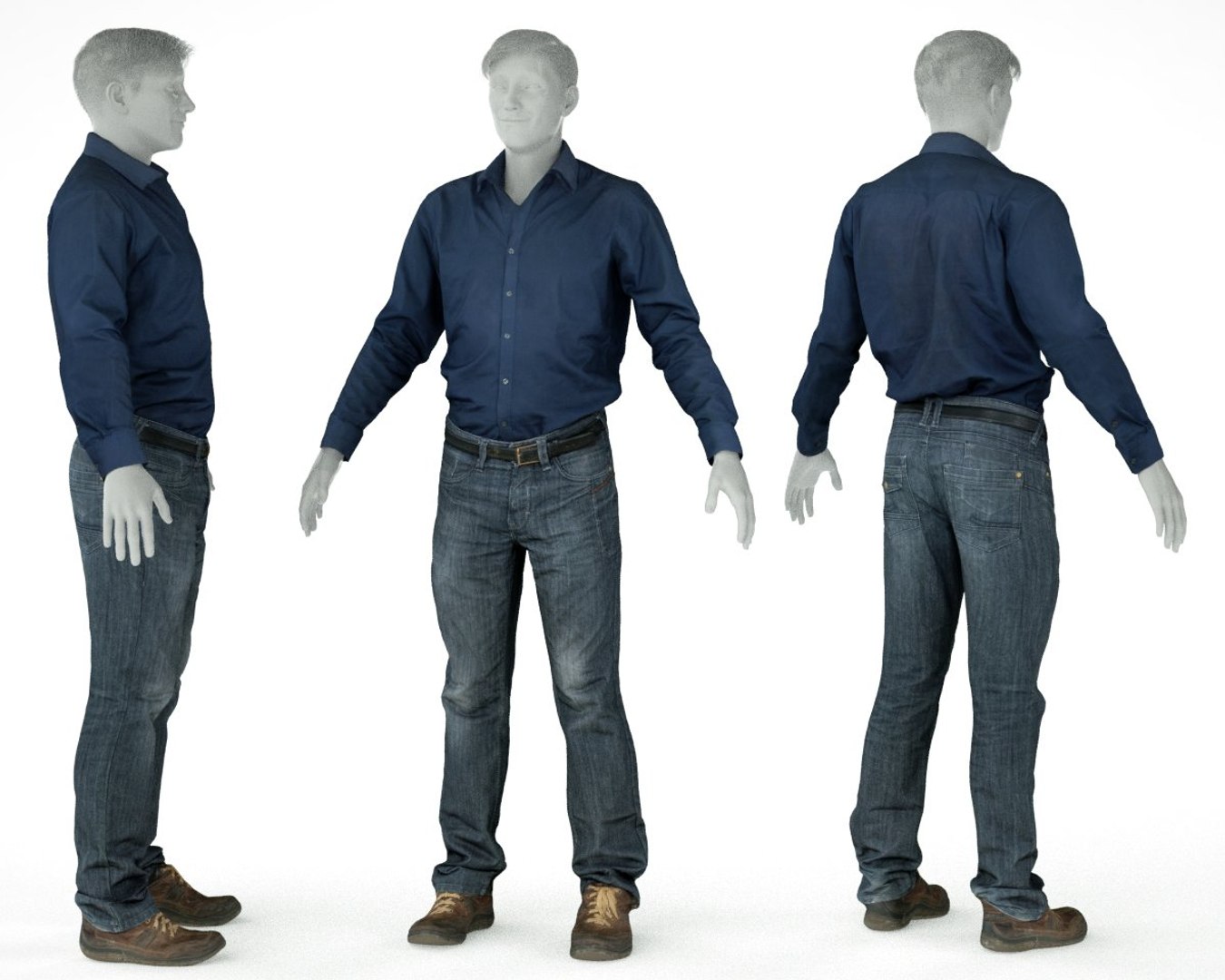 3D Male Clothing Outfit - TurboSquid 1329878