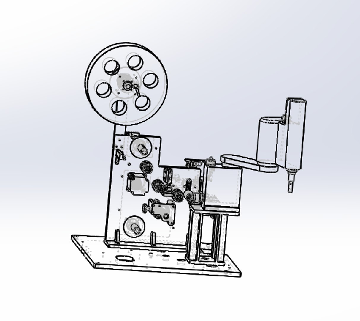 Labelling Products Mechanism 3D Model - TurboSquid 1428091