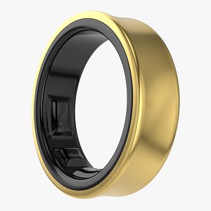 3D Smart Ring Gold