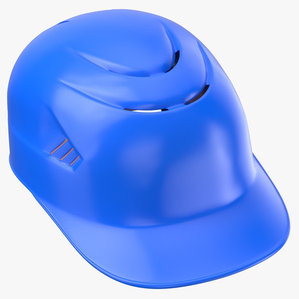 3D model baseball catchers helmet padding
