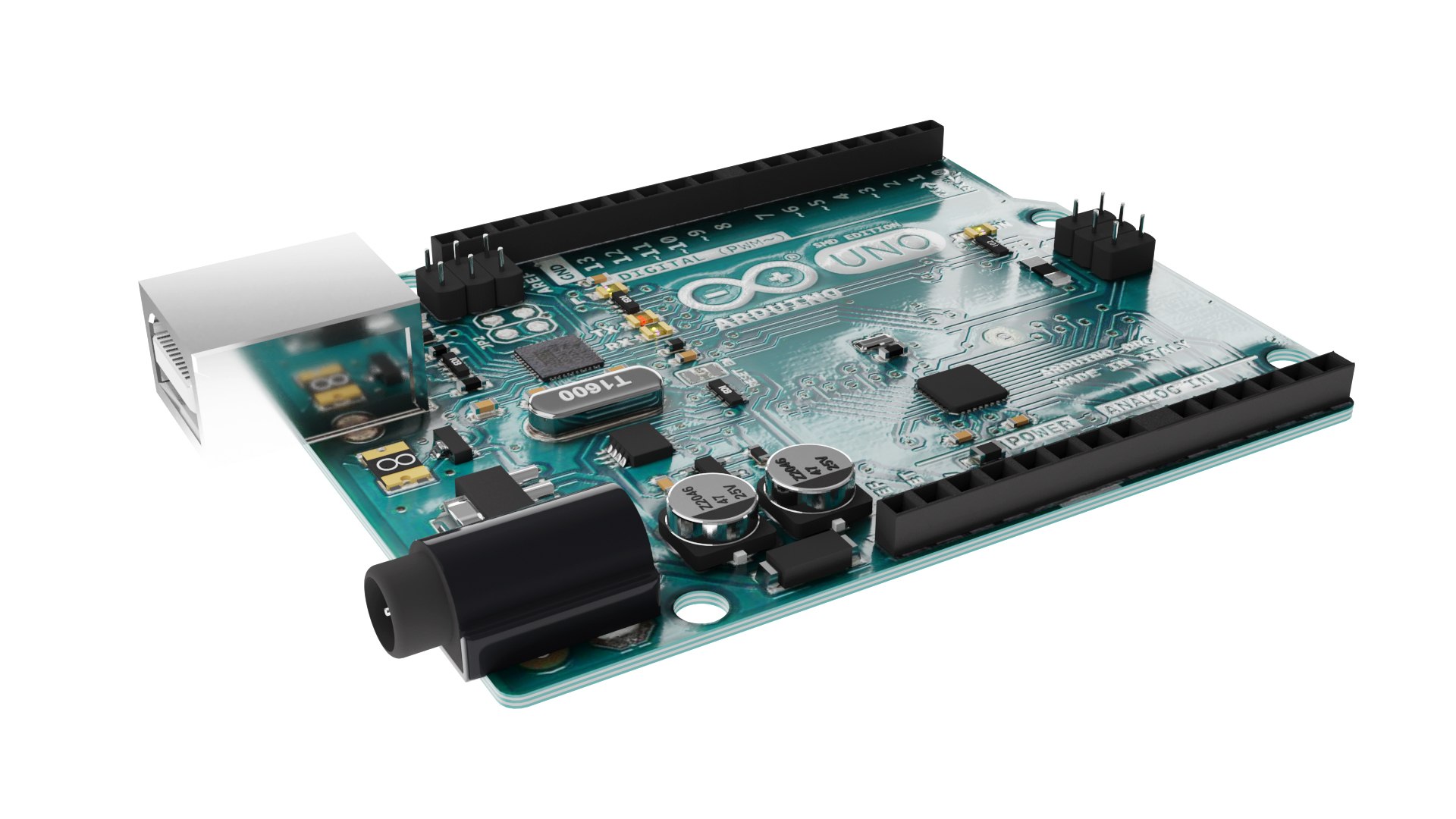3D Arduino Uno Model - TurboSquid 1774048