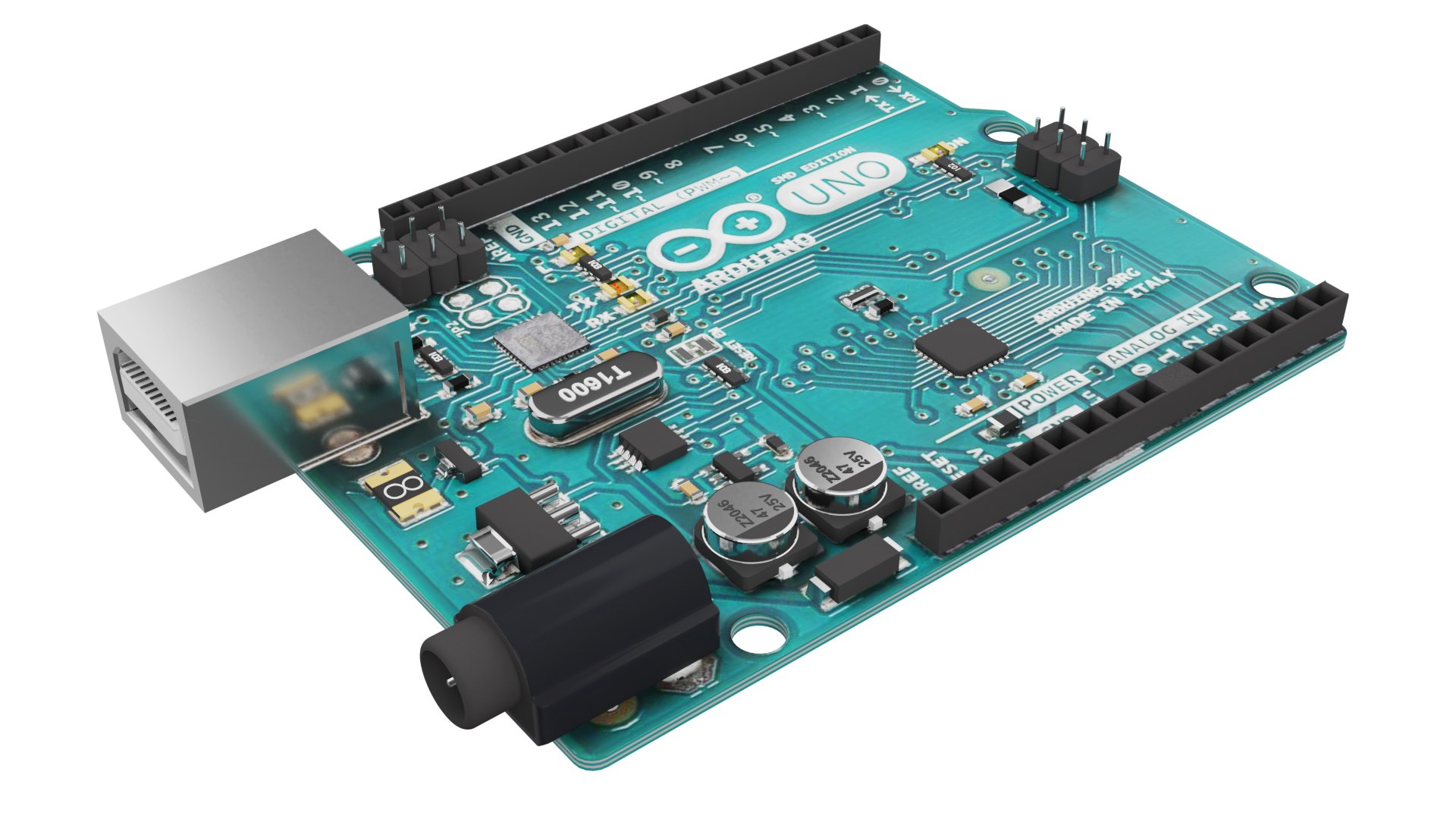 3D Arduino Uno Model - TurboSquid 1774048