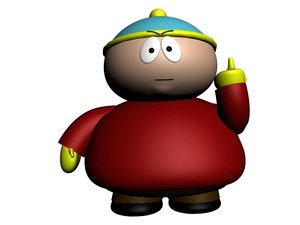 3ds max eric cartman