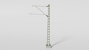 3D model Standard overhead line mast