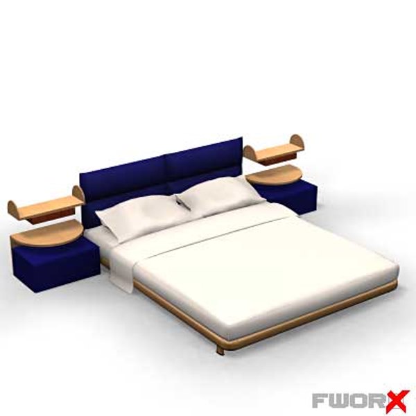 bed furniture 3d model