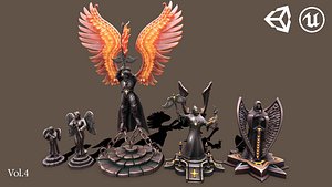 Dark Statues