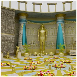 Karoun Food Room - Interior 3D model