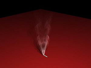 cigarette smoke 3d model