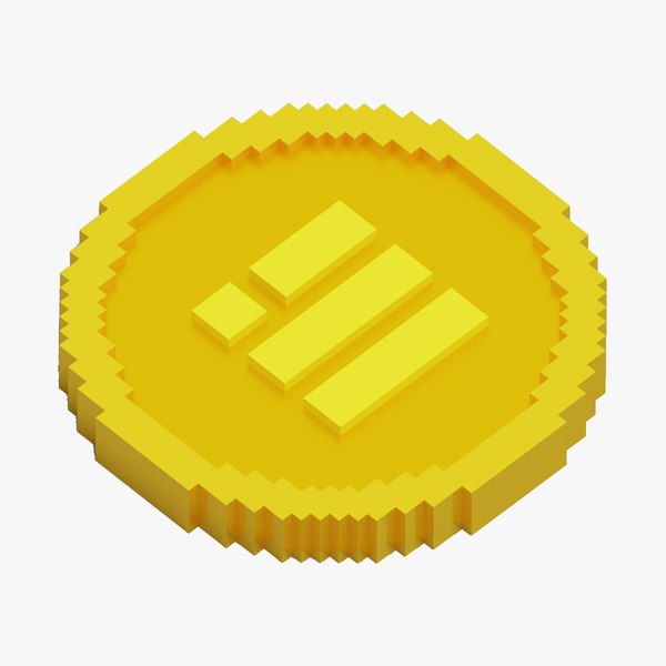 Binance USD Coin BUSD 3D model