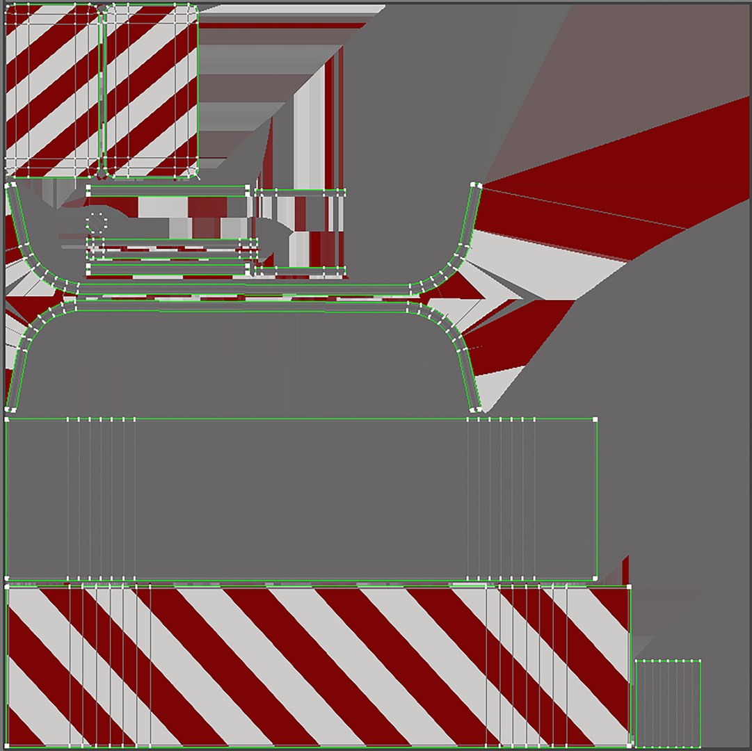 Bumper Road Barrier 3D TurboSquid 2295035