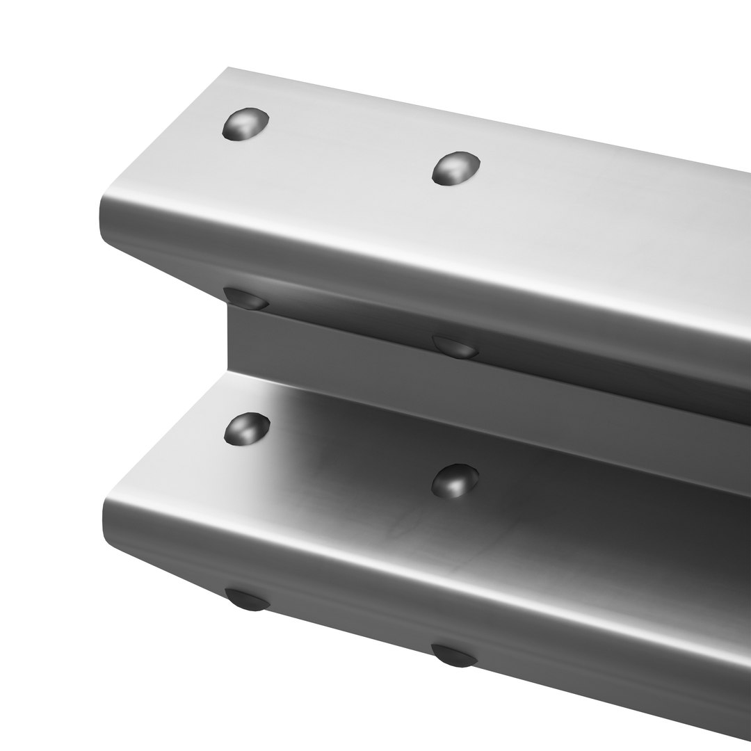 Bumper Road Barrier 3D TurboSquid 2295035