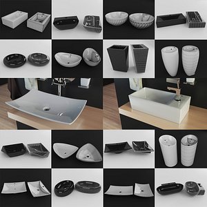 washbasin 70 3d max