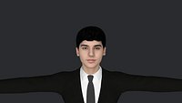 ben  j  pierce  Hyper Realistic Full Body Fully Rigged Character