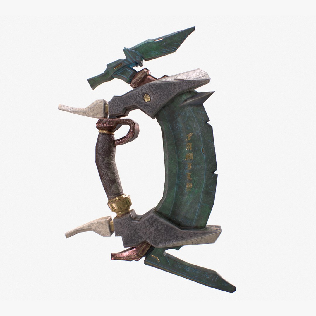 3D Stone Blade - TurboSquid 1705150