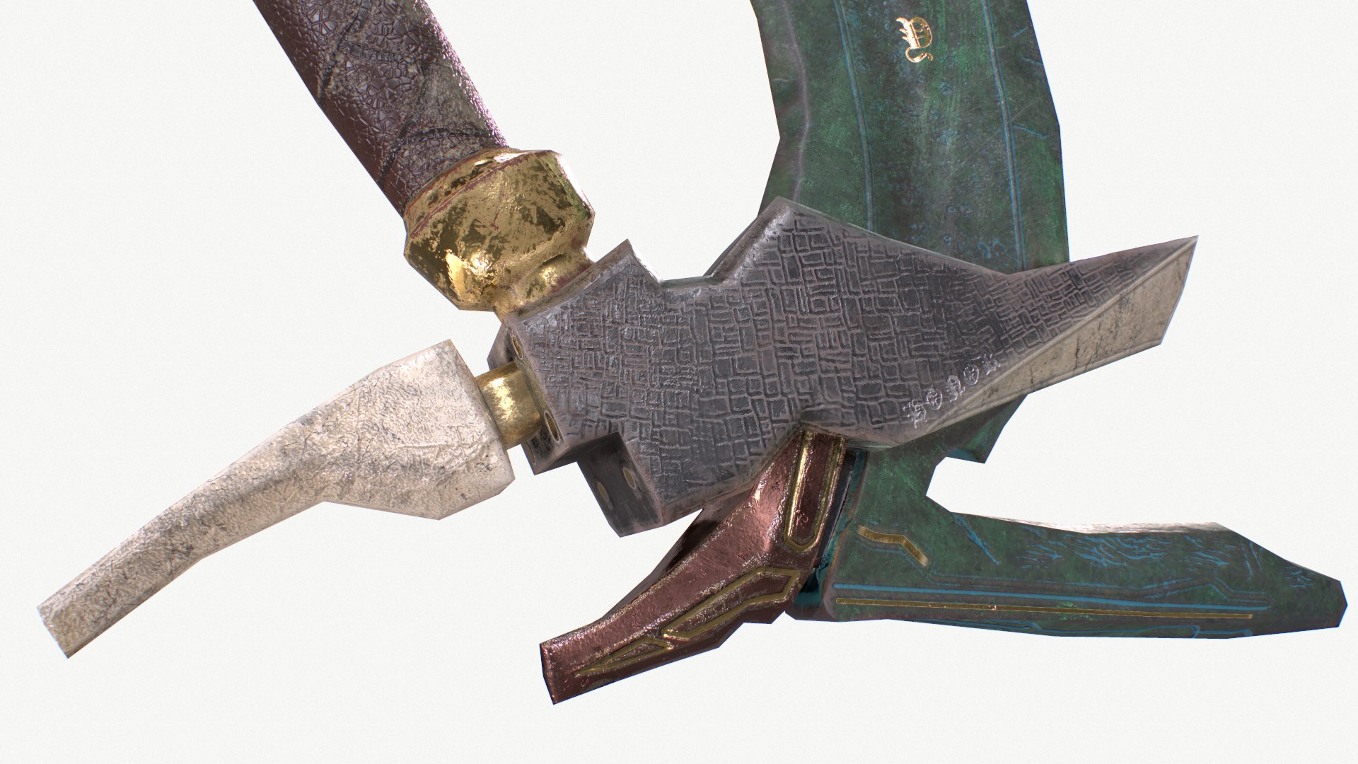3D Stone Blade - TurboSquid 1705150