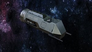 Spaceship Frigate BFX-135 3D model