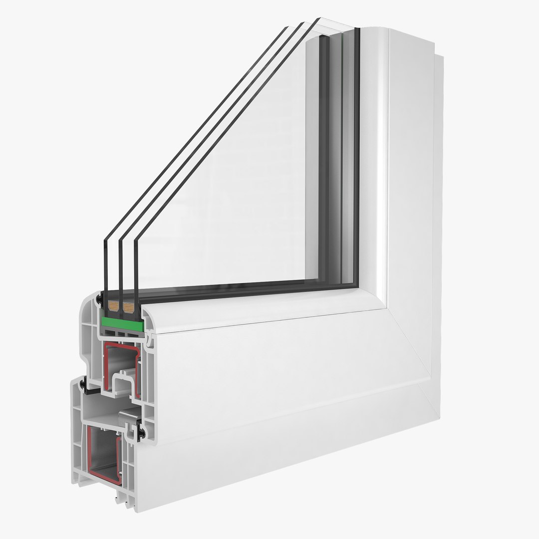 3d Window Profilles Model