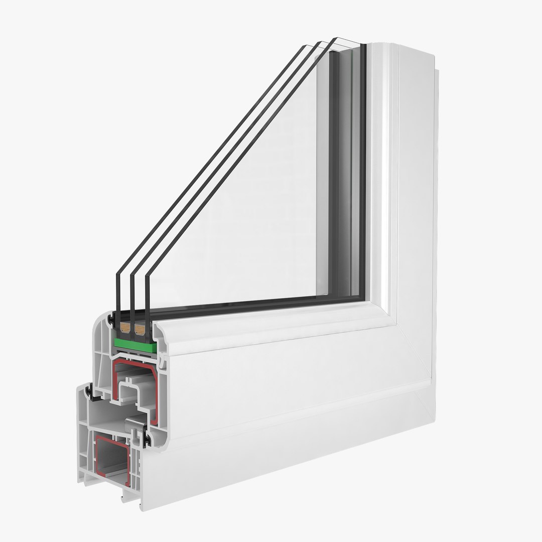 3d Window Profilles Model