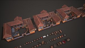 3D ancient farm pack