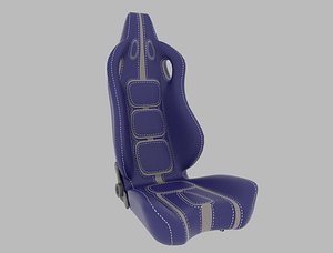 leather chair 3D