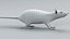 3D Norway Rat Static Xgen
