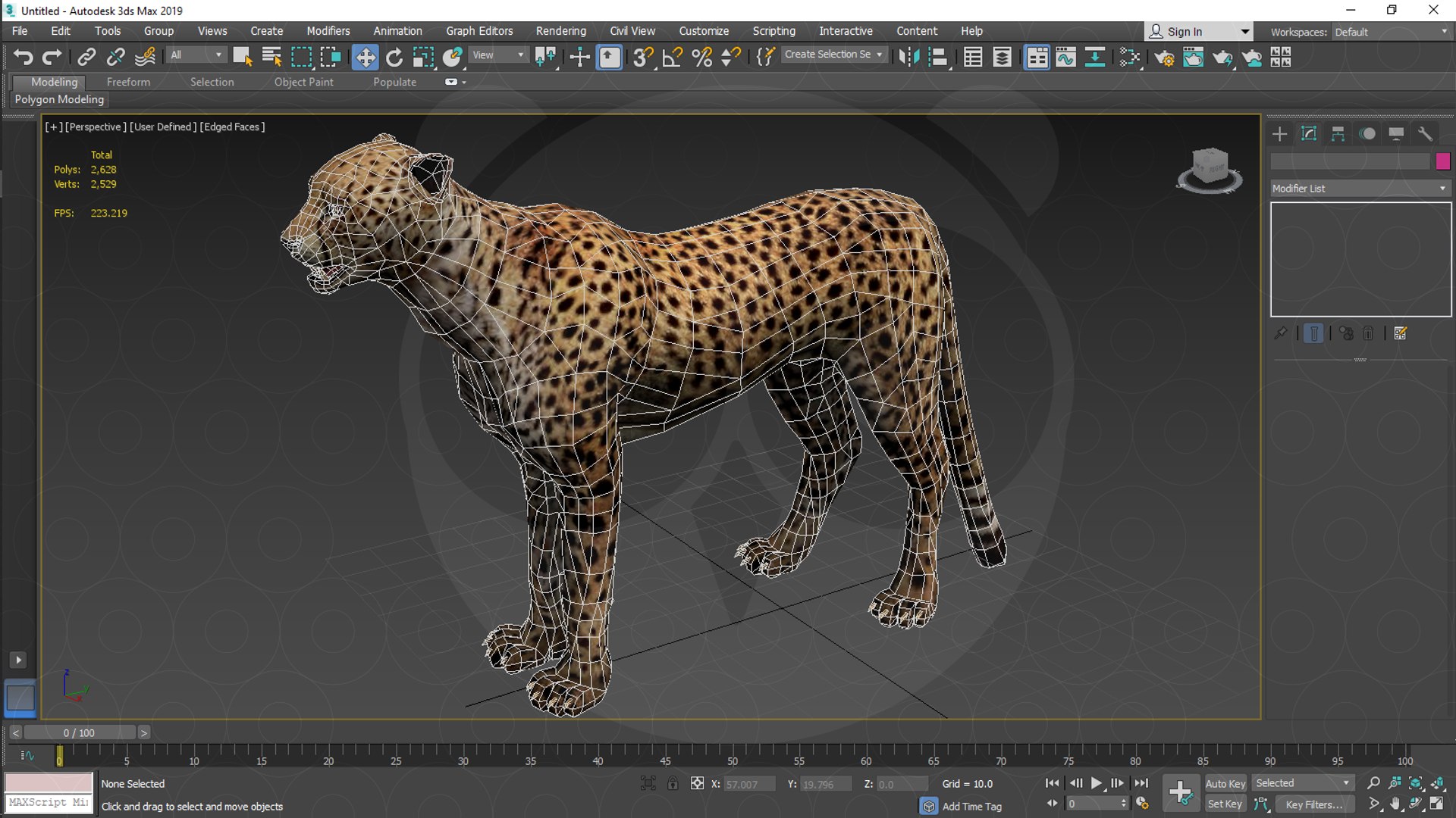 3D Cheetah - Animated Model - TurboSquid 2110159