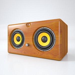 bluetooth speaker 3D model