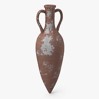 Antiqued Greek Terracotta Amphora