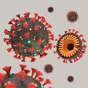 3D corona virus
