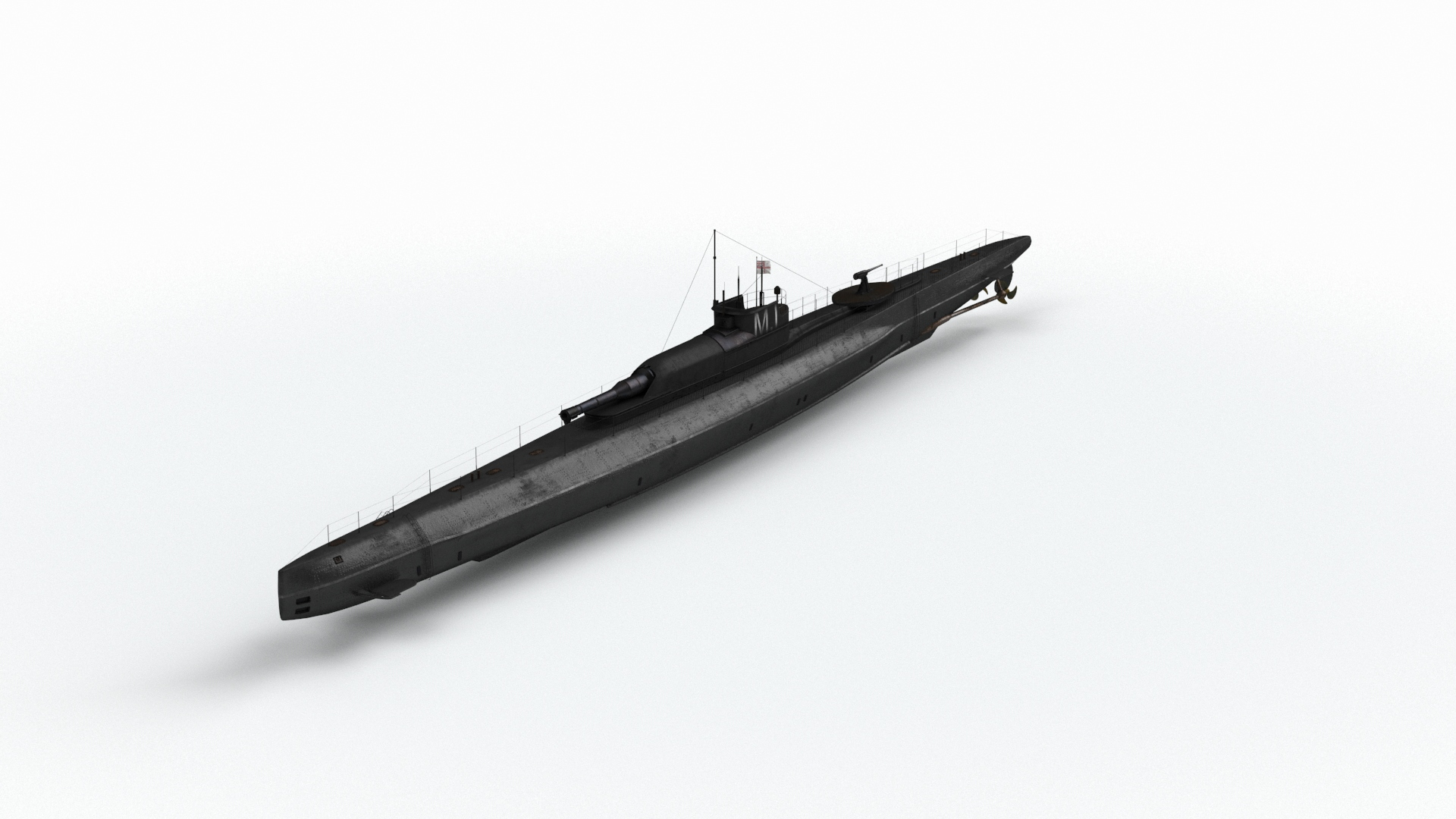 HMS M1 M-Class Submarine Dynamic Simulation 3D model https://p.turbosquid.com/ts-thumb/IC/ixKryA/G2/moneturn/jpg/1672049748/1920x1080/turn_fit_q99/a328747d302e9261d99d83d12ad5795f19c3d385/moneturn-1.jpg
