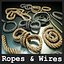 3D model Ropes  Wires 20 Variations