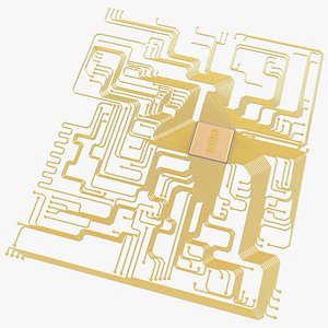 electronic circuit 3D