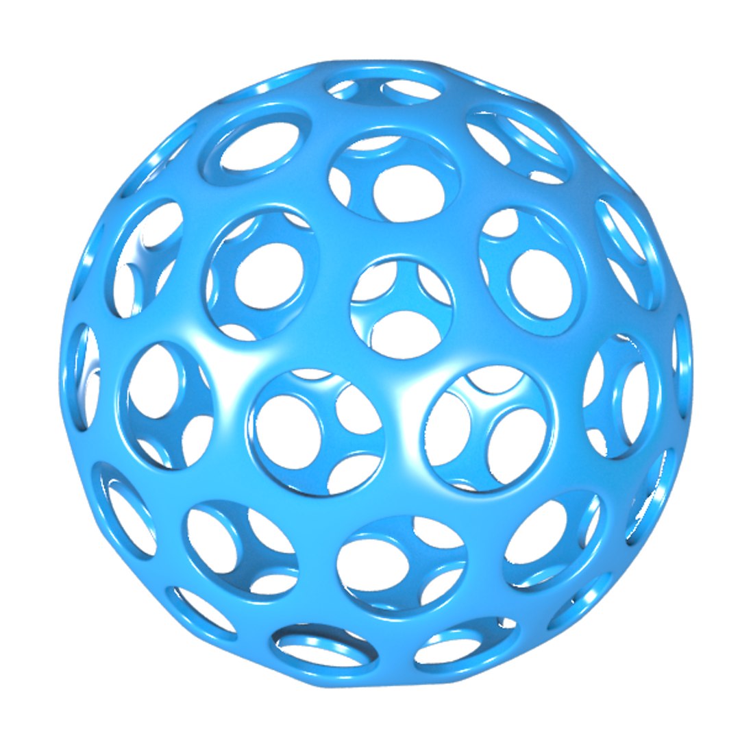 Spheres Holes 3d Max