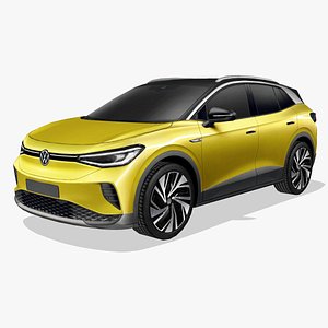 Volkswagen ID4 2021 3D model