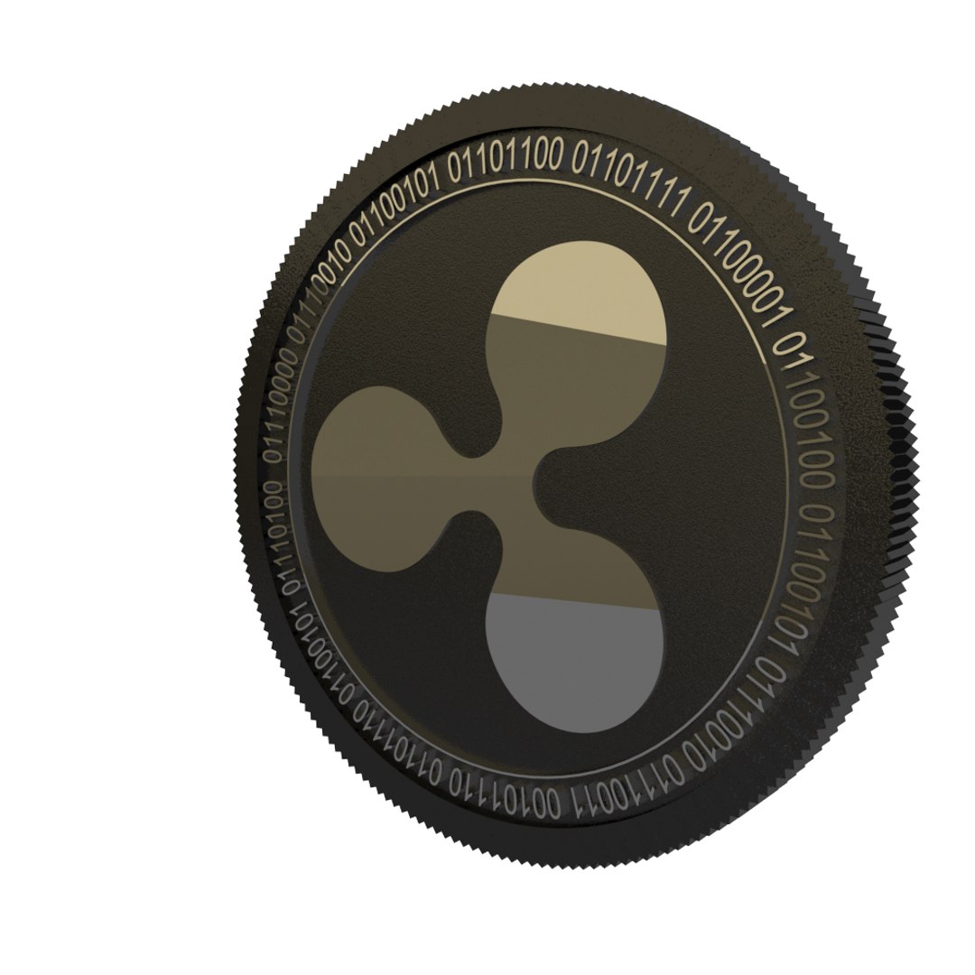 3D model ripple black coin - TurboSquid 1461885