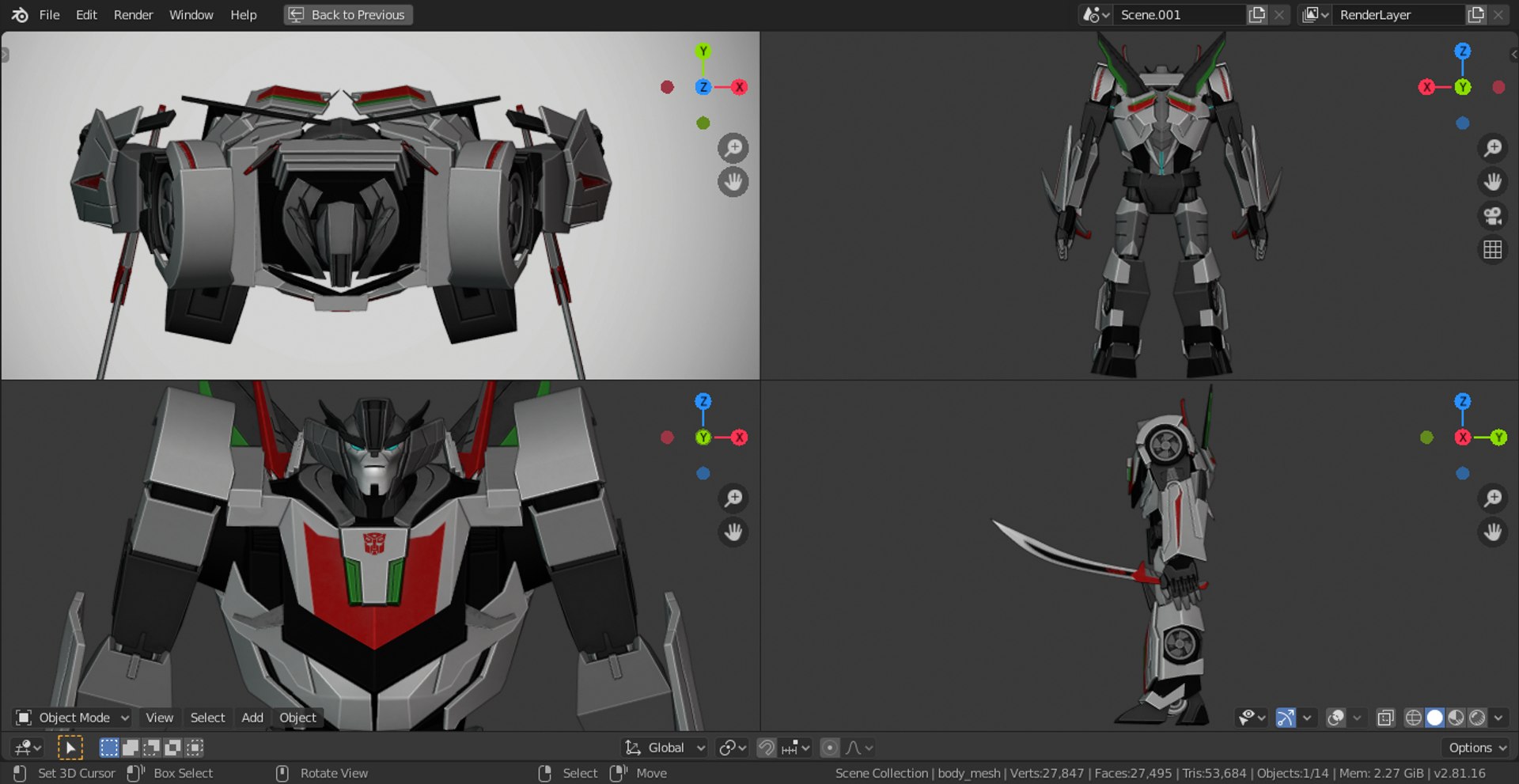 3D Wheeljack Transformers Prime Model - TurboSquid 1807911